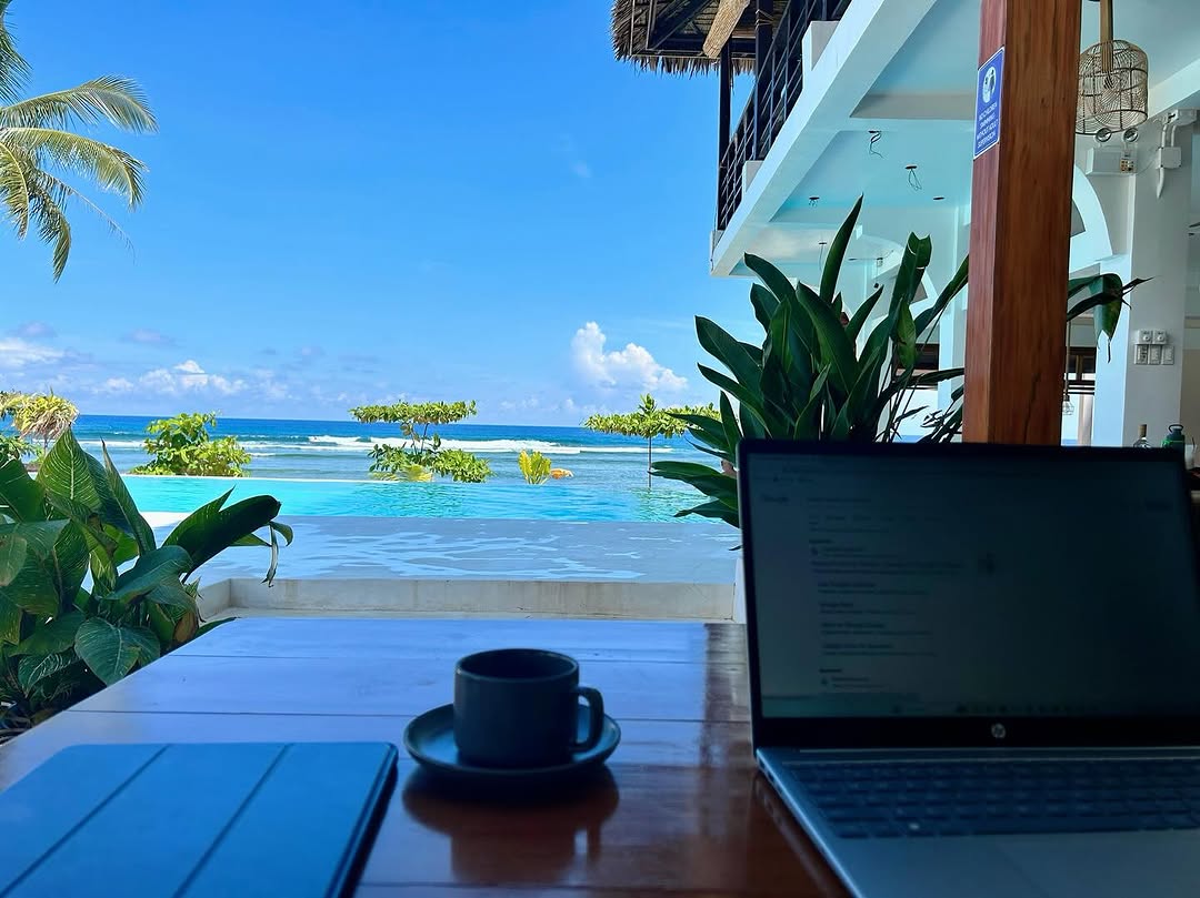 Coffee with a view